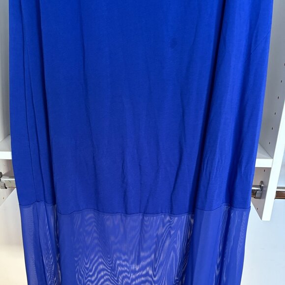 Beautiful Ultra Marine Plus-size Dress - Picture 2 of 3